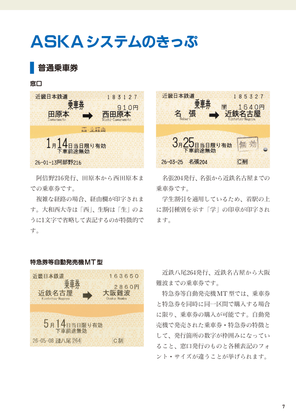 近鉄ASKAめぐり　難波・奈良線編