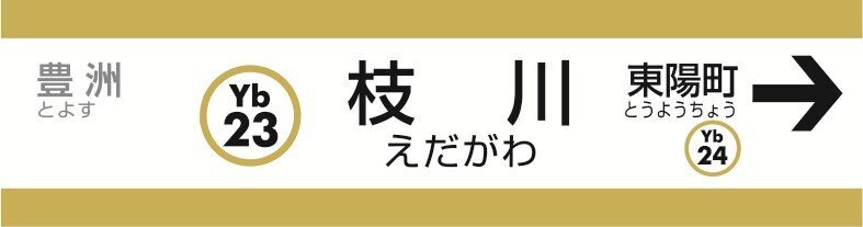 豊住線駅名キーホルダー